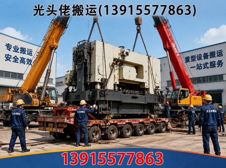 太仓市重型设备搬运展示图